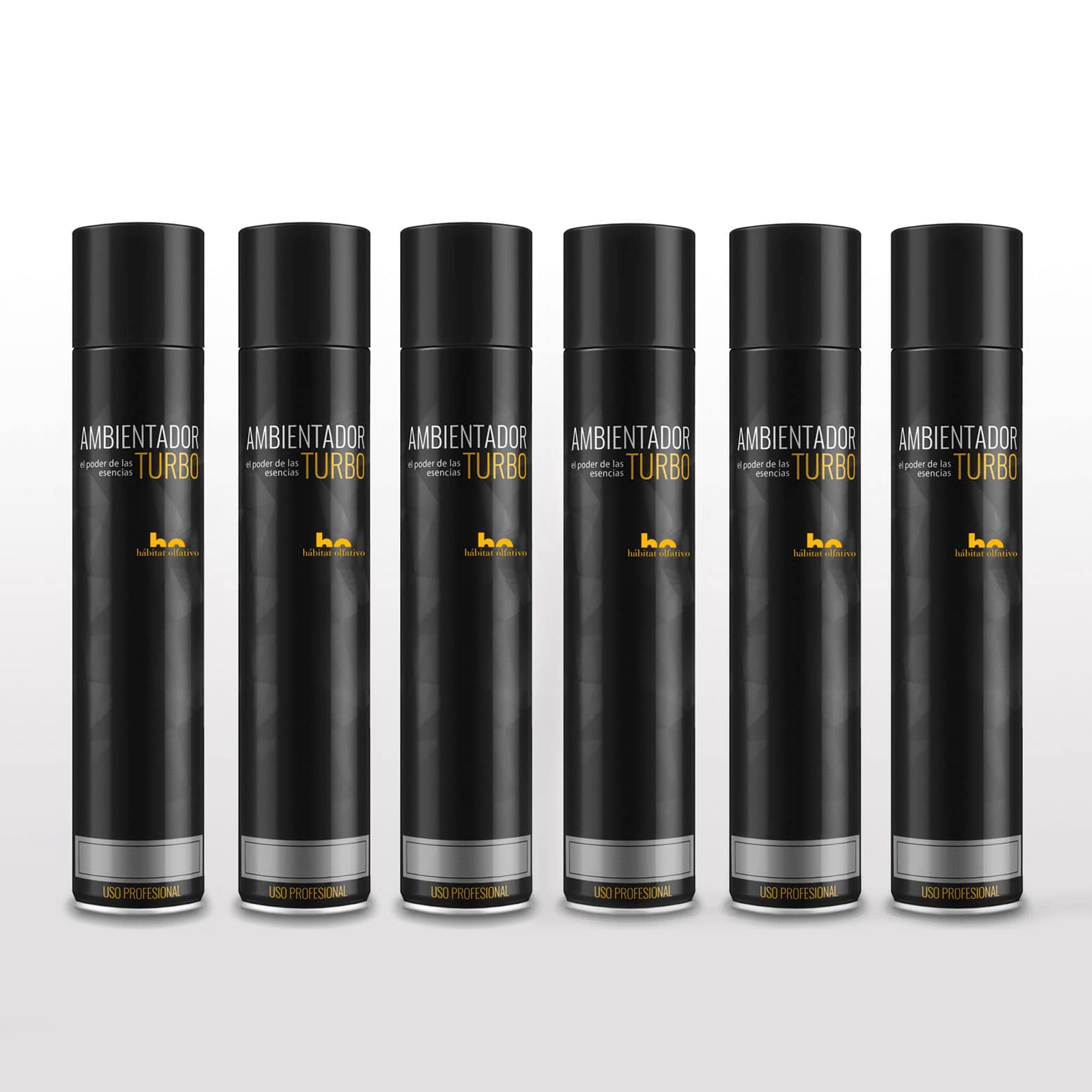Ambientador Aerosol Turbo - Pack 6 ud.
